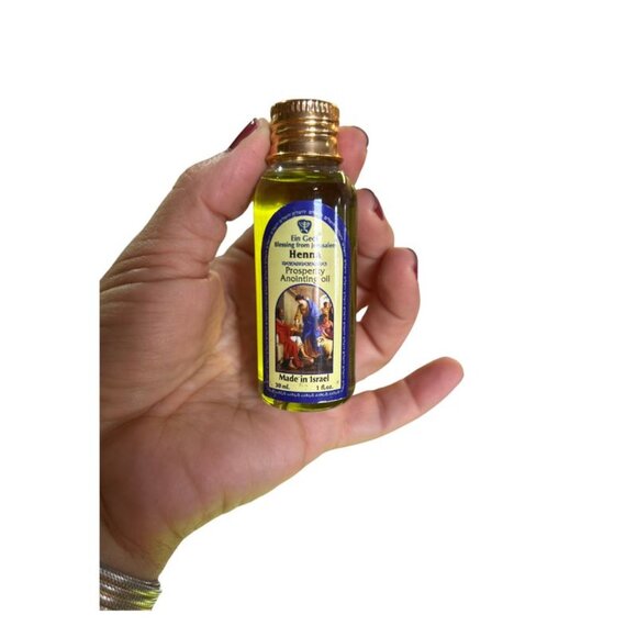 Henna Prosperity Anointing Oil 1.4oz - Made In Israel - Picture 2 of 3